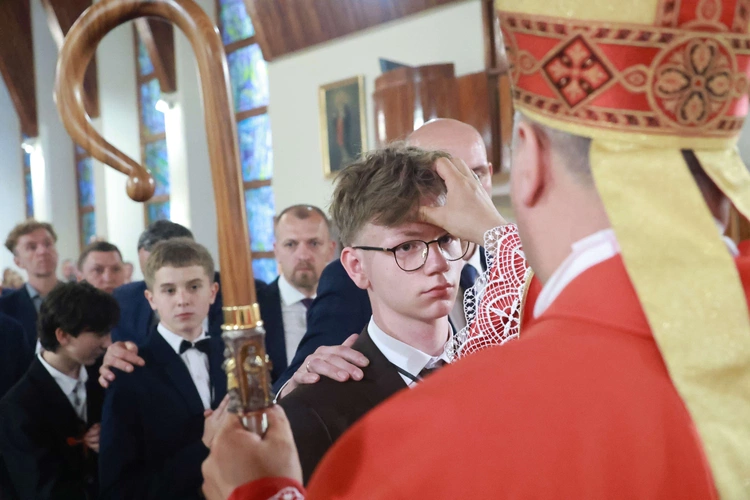 Bierzmowanie w Tęgoborzy