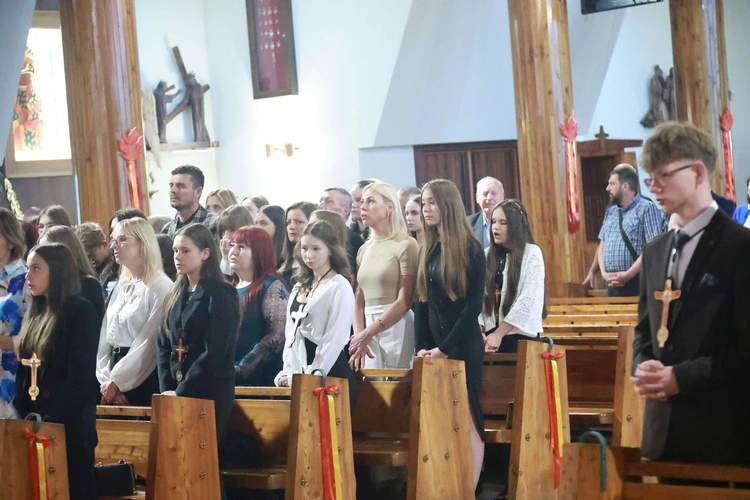 Bierzmowanie w Tęgoborzy