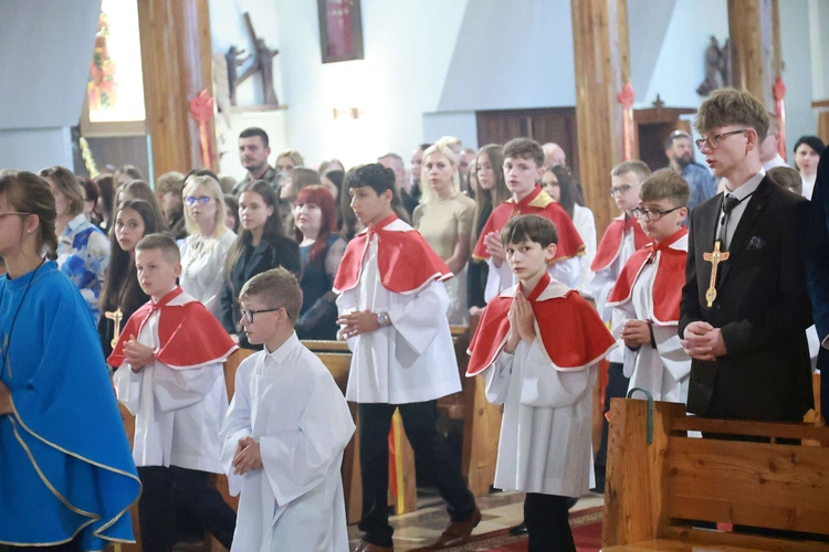 Bierzmowanie w Tęgoborzy