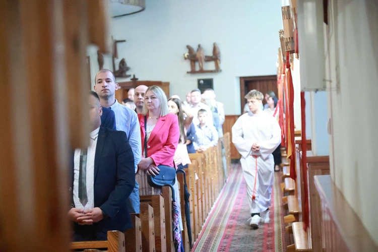 Bierzmowanie w Tęgoborzy