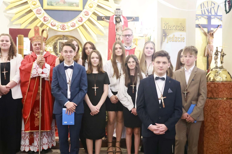 Bierzmowanie w Marcinkowicach