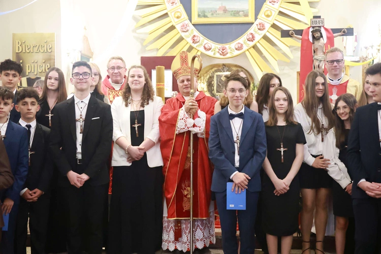 Bierzmowanie w Marcinkowicach