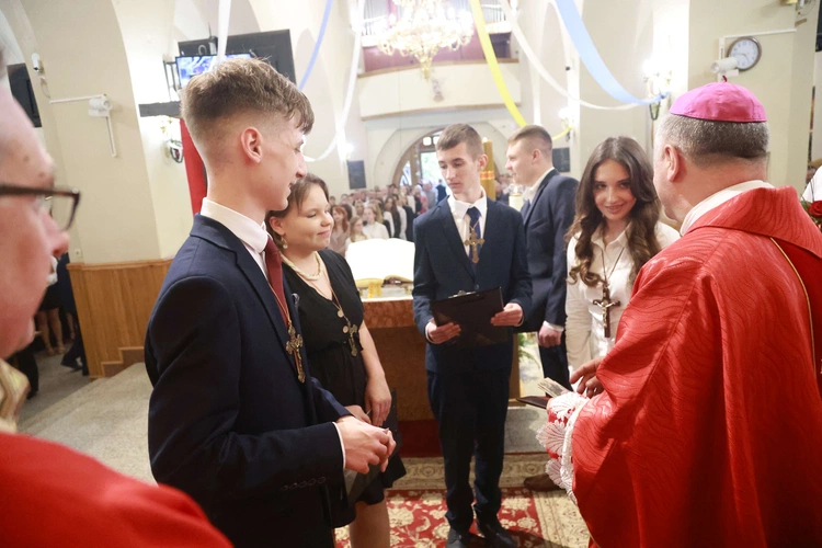 Bierzmowanie w Marcinkowicach