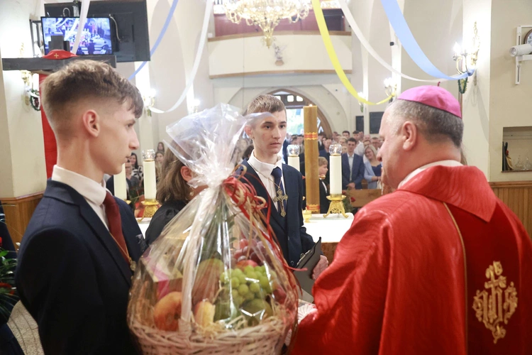 Bierzmowanie w Marcinkowicach