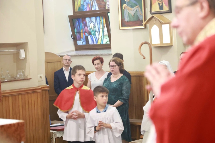 Bierzmowanie w Marcinkowicach