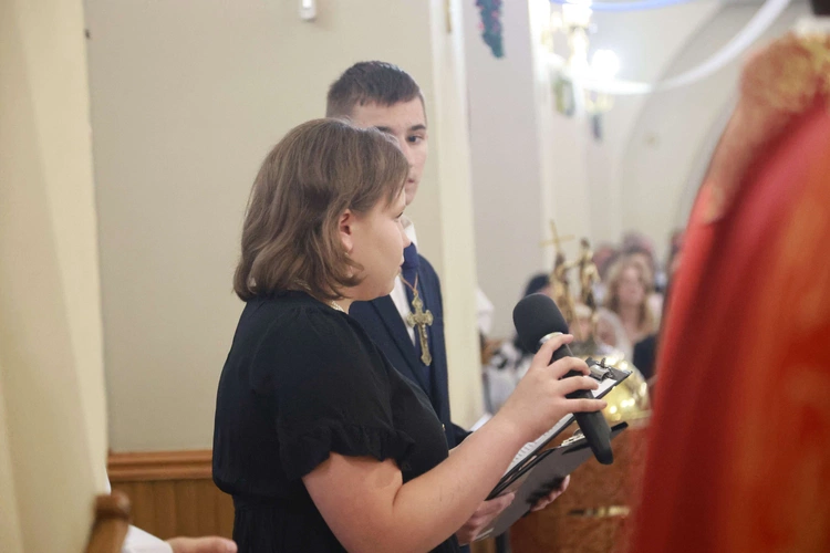 Bierzmowanie w Marcinkowicach