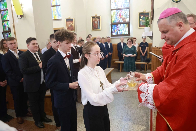 Bierzmowanie w Marcinkowicach