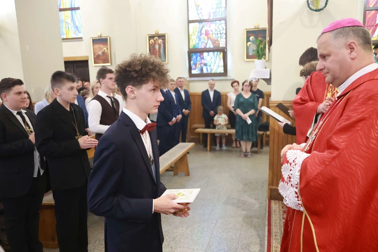 Bierzmowanie w Marcinkowicach