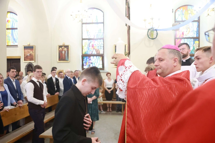 Bierzmowanie w Marcinkowicach