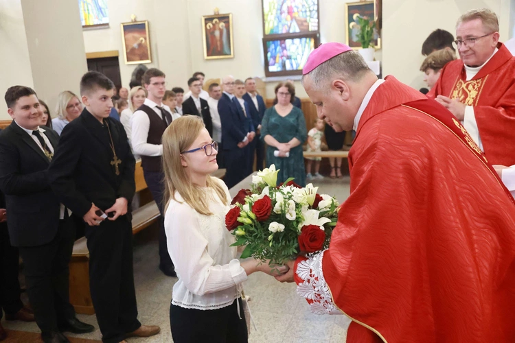 Bierzmowanie w Marcinkowicach