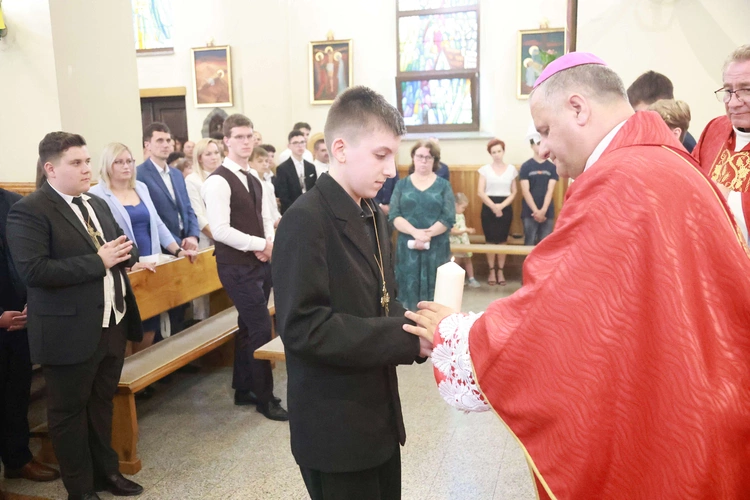 Bierzmowanie w Marcinkowicach