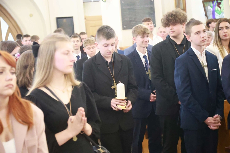 Bierzmowanie w Marcinkowicach