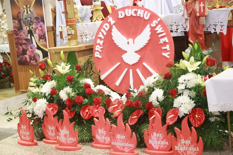 Bierzmowanie w Marcinkowicach