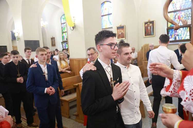 Bierzmowanie w Marcinkowicach