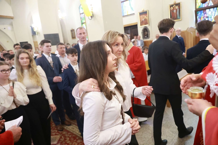 Bierzmowanie w Marcinkowicach