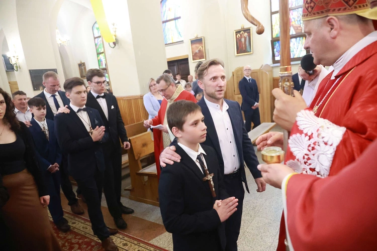 Bierzmowanie w Marcinkowicach