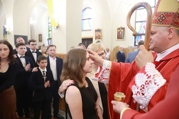 Bierzmowanie w Marcinkowicach