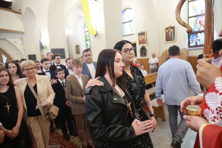 Bierzmowanie w Marcinkowicach