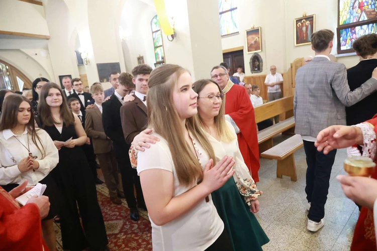 Bierzmowanie w Marcinkowicach