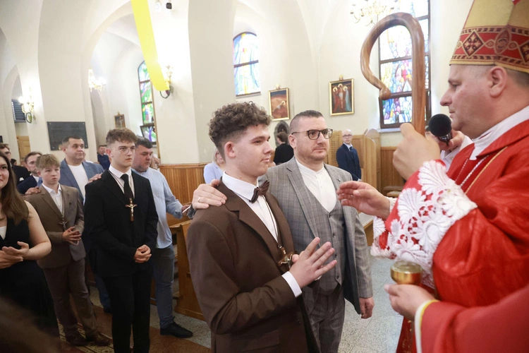 Bierzmowanie w Marcinkowicach