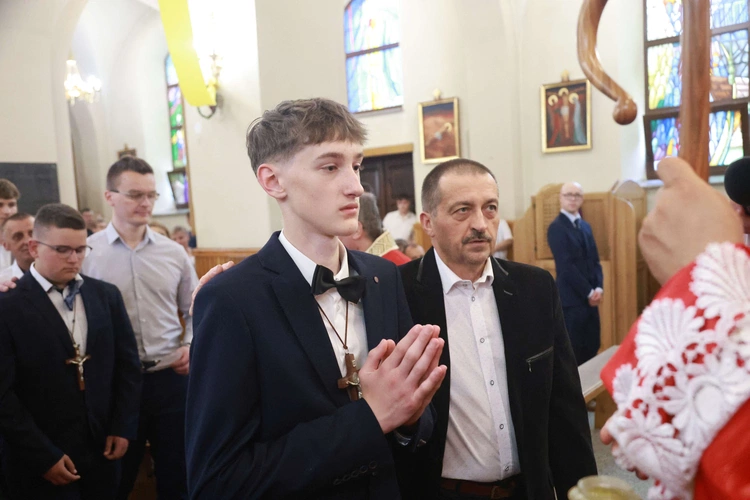 Bierzmowanie w Marcinkowicach