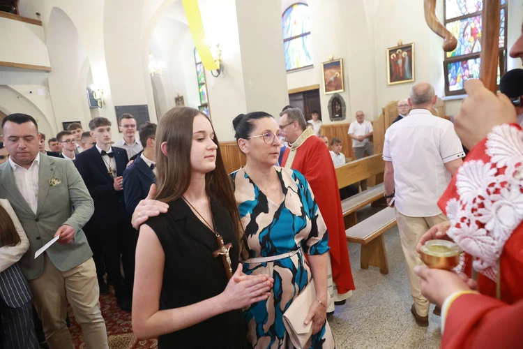 Bierzmowanie w Marcinkowicach