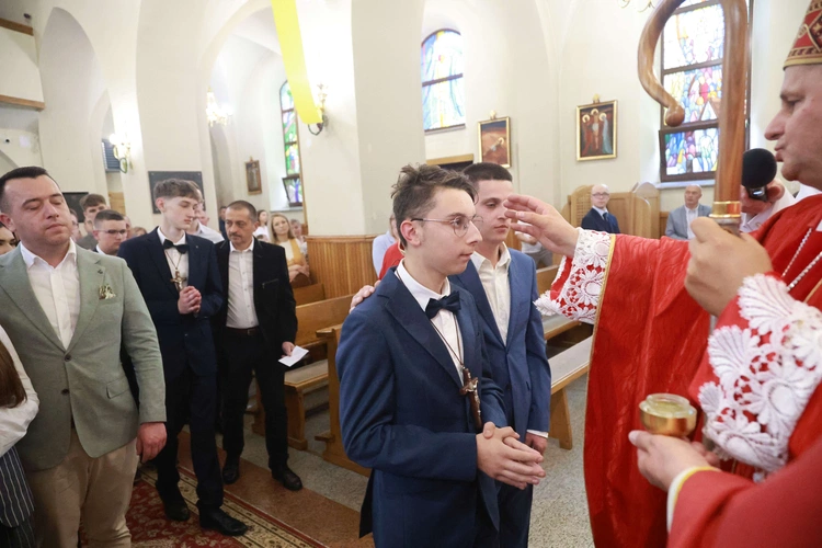 Bierzmowanie w Marcinkowicach