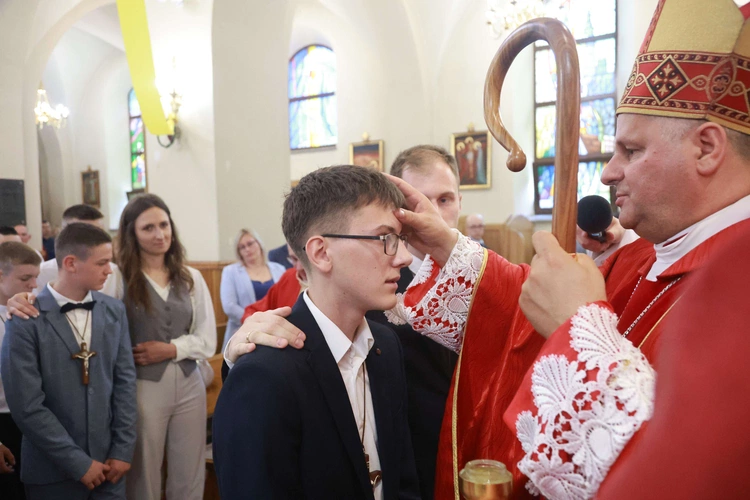 Bierzmowanie w Marcinkowicach