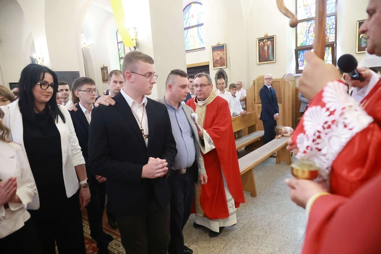 Bierzmowanie w Marcinkowicach