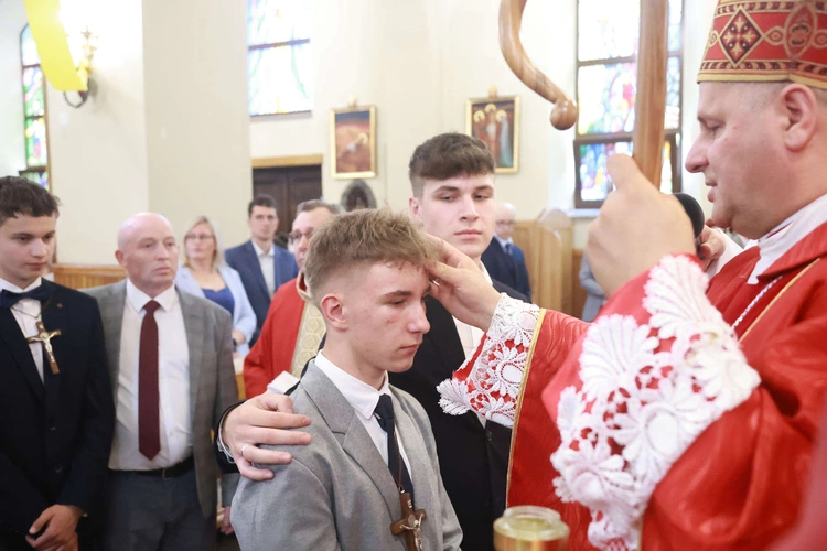 Bierzmowanie w Marcinkowicach