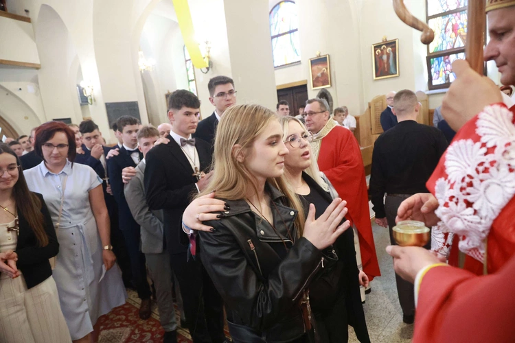 Bierzmowanie w Marcinkowicach