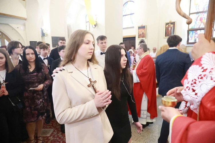 Bierzmowanie w Marcinkowicach