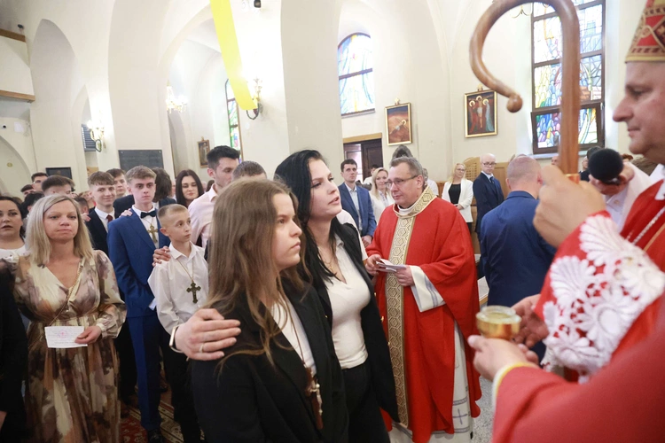 Bierzmowanie w Marcinkowicach