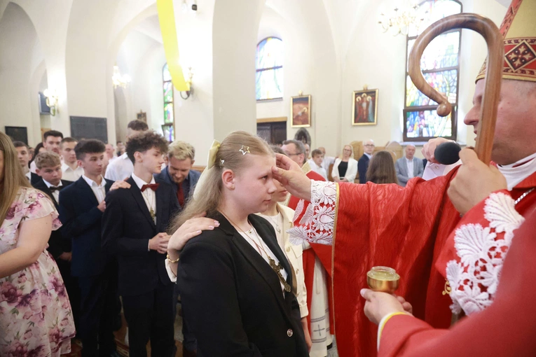 Bierzmowanie w Marcinkowicach