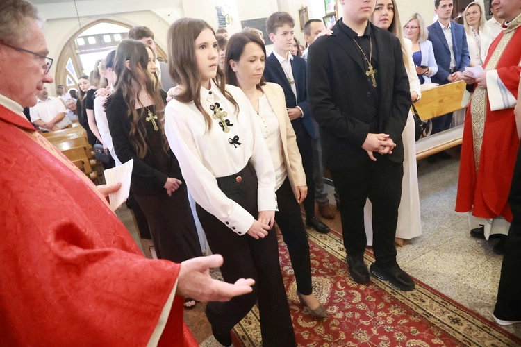 Bierzmowanie w Marcinkowicach