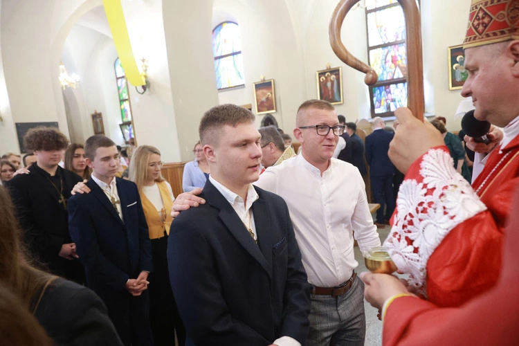 Bierzmowanie w Marcinkowicach