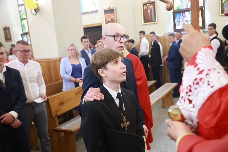 Bierzmowanie w Marcinkowicach