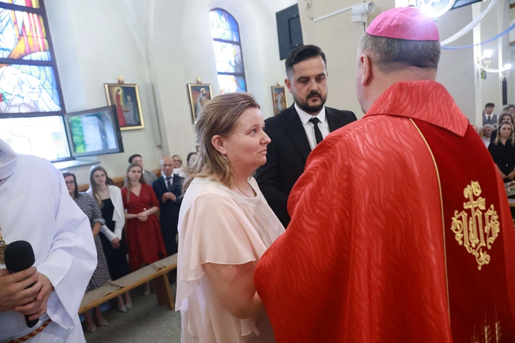 Bierzmowanie w Marcinkowicach