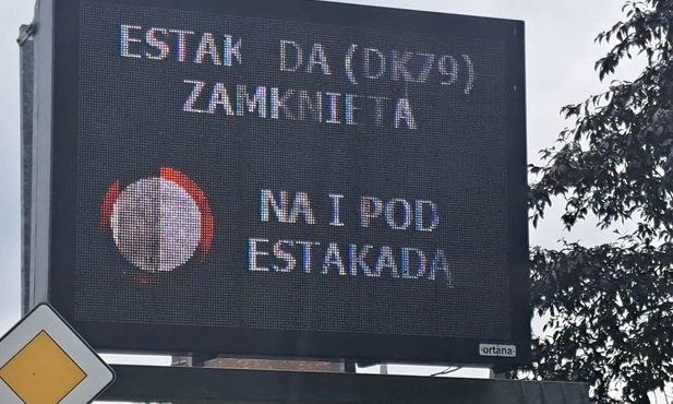 Chorzów. Policja pilnuje estakady. Miasto uruchomiło specjalną infolinię