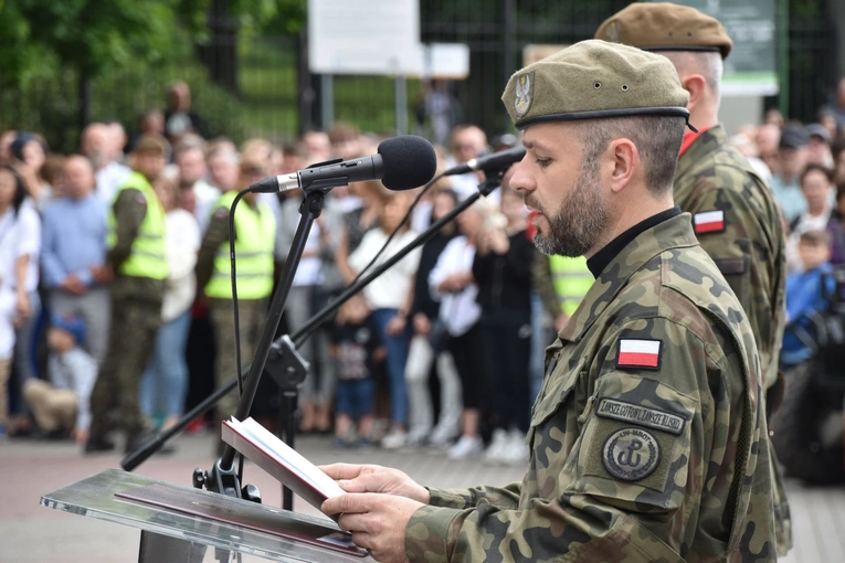 Opinogóra. Przysięga terytorialsów