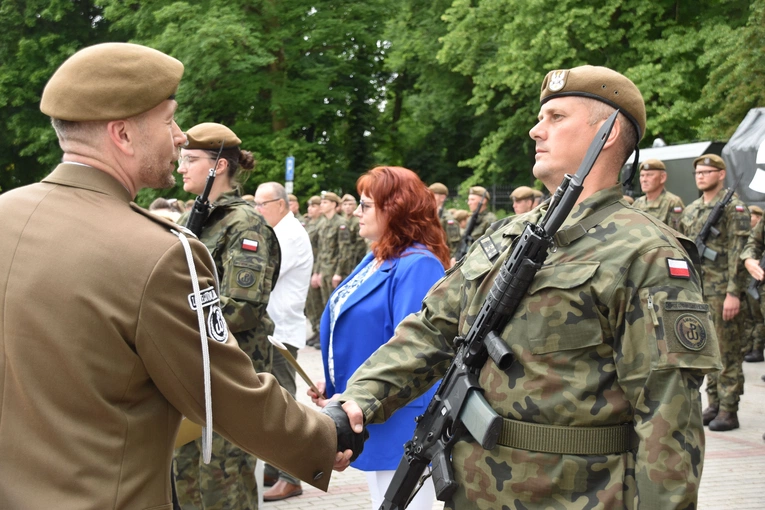 Opinogóra. Przysięga terytorialsów