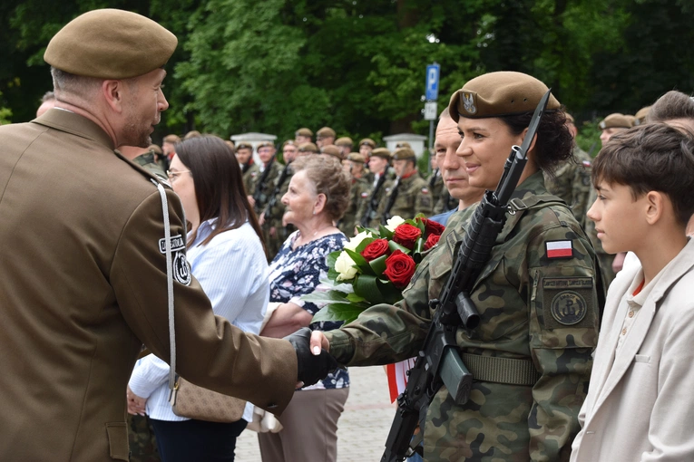 Opinogóra. Przysięga terytorialsów