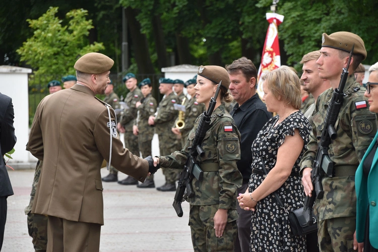 Opinogóra. Przysięga terytorialsów