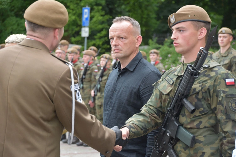 Opinogóra. Przysięga terytorialsów