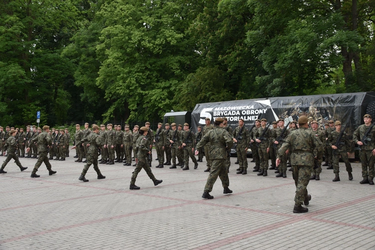 Opinogóra. Przysięga terytorialsów
