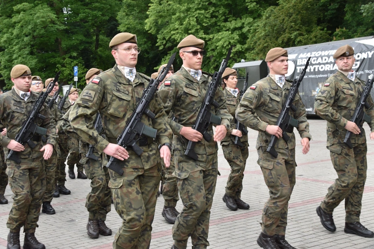 Opinogóra. Przysięga terytorialsów