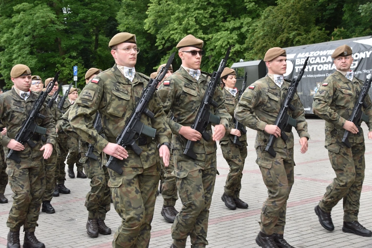 Opinogóra. Przysięga terytorialsów