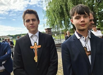 Wojtek Maciak (z lewej) i Artur Wspólnik. 