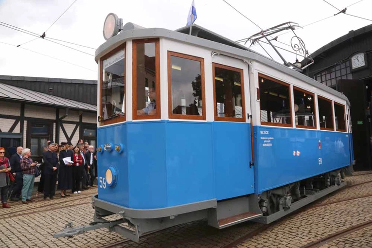 Odnowiono zabytkowy tramwaj
