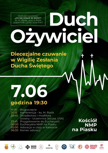 Czuwania w wigilię Zesłania Ducha Świętego